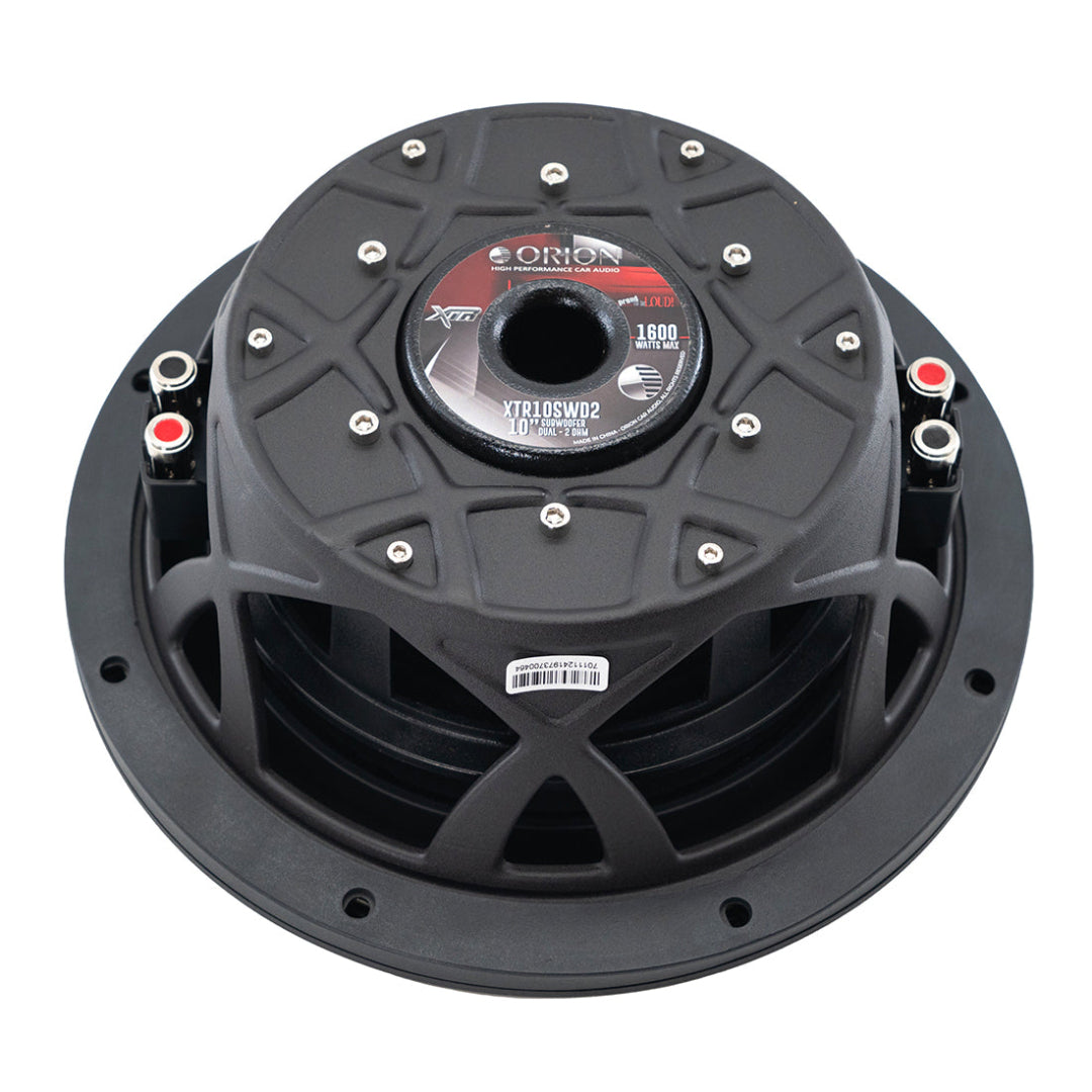 Shallow Subwoofer XTR Series Back View