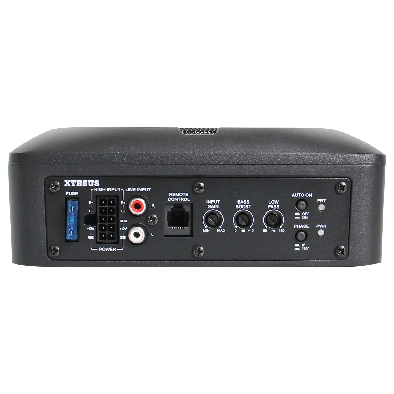 XTR6US – 6”x8" Slim Underseat Subwoofer with Built-In Amplifier