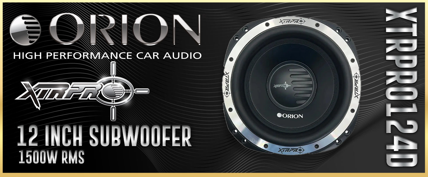 XTRPRO124D - 12 Inch Subwoofer 1500 Watts RMS 4-Ohm DVC