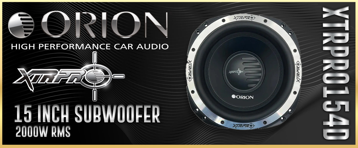 XTRPRO154D - 15 Inch Subwoofer 2000 Watts RMS 4-Ohm DVC