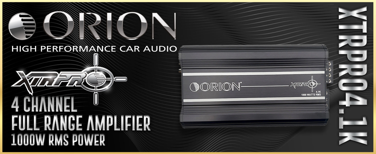 XTRPRO4.1K - XTRPRO Series 4-Channel IntelliTech Full-Range Class D Amplifier