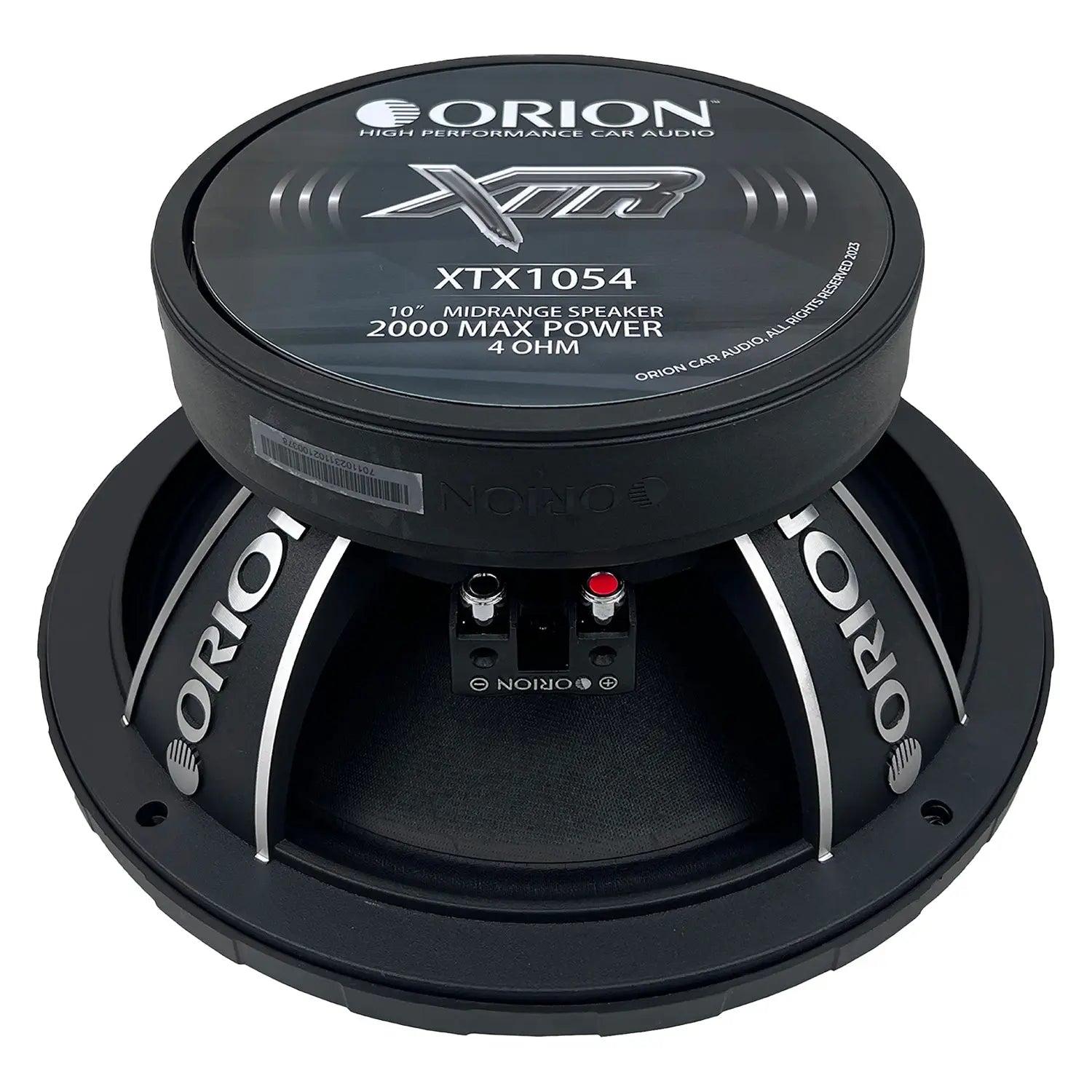 XTX1054 - 10 inch 4 Ohm Midrange Speaker - Orion Car Audio