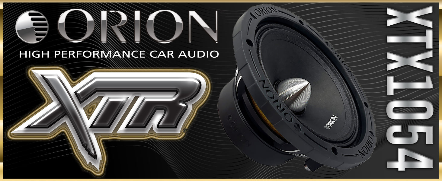 XTX1054 - 10 inch 4 Ohm Midrange Speaker