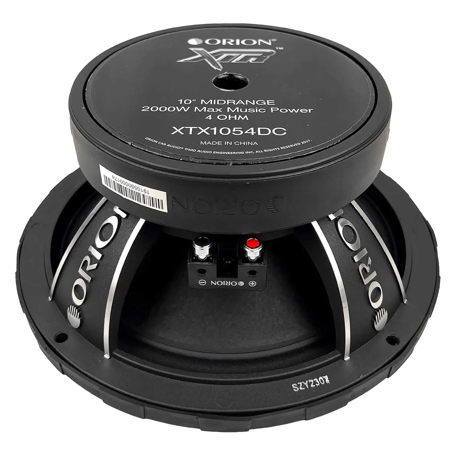 XTX1054DC - 10 inch 4 Ohm Dust Cap Midrange Speaker