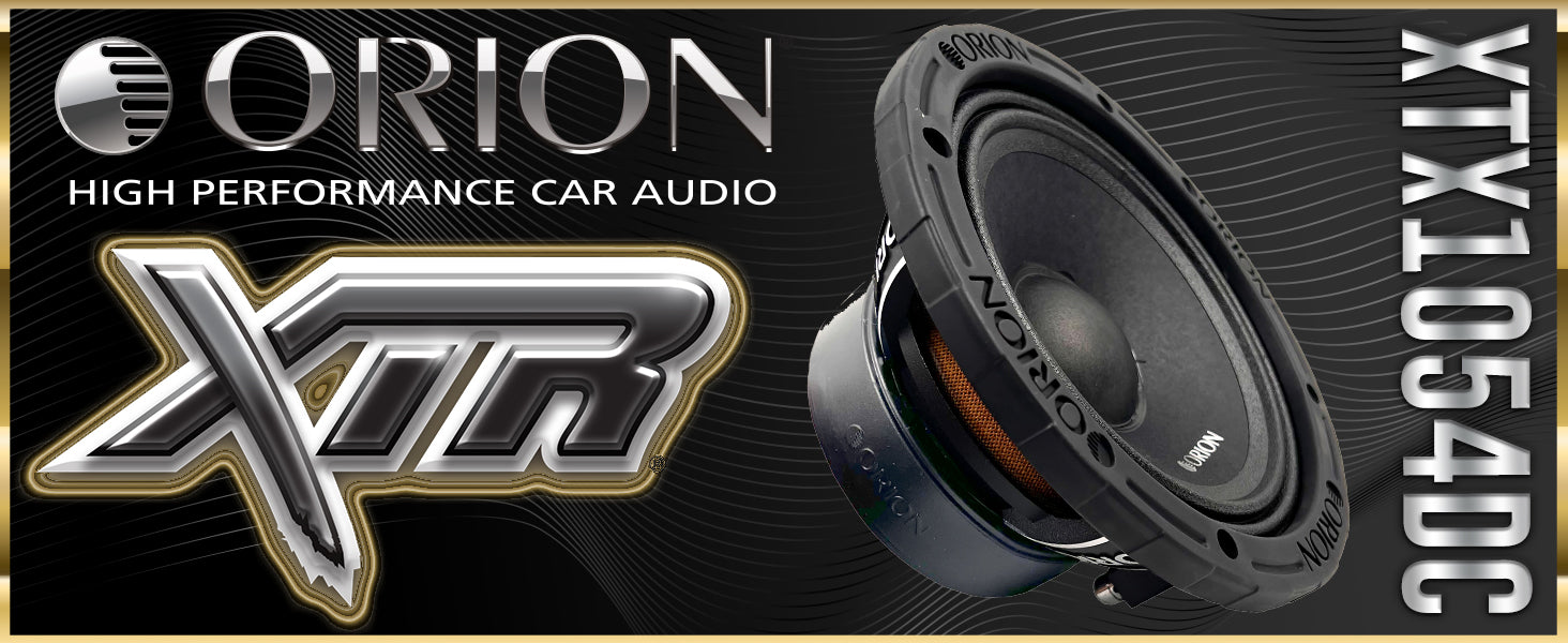 XTX1054DC Midrange Speaker – Power, Precision, and Nonstop Music