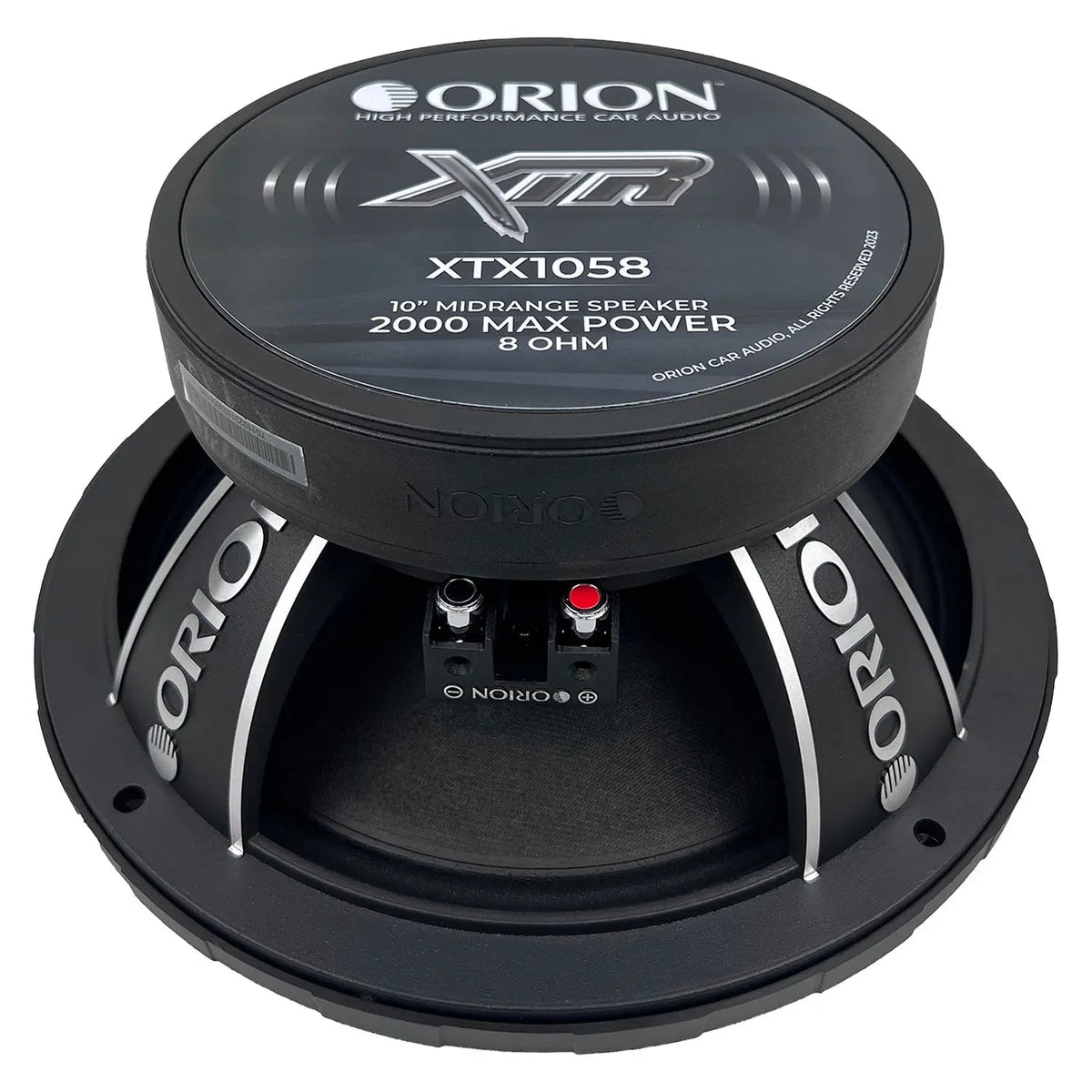 XTX1058 - 10 inch 8 Ohm Midrange Speaker - Orion Car Audio