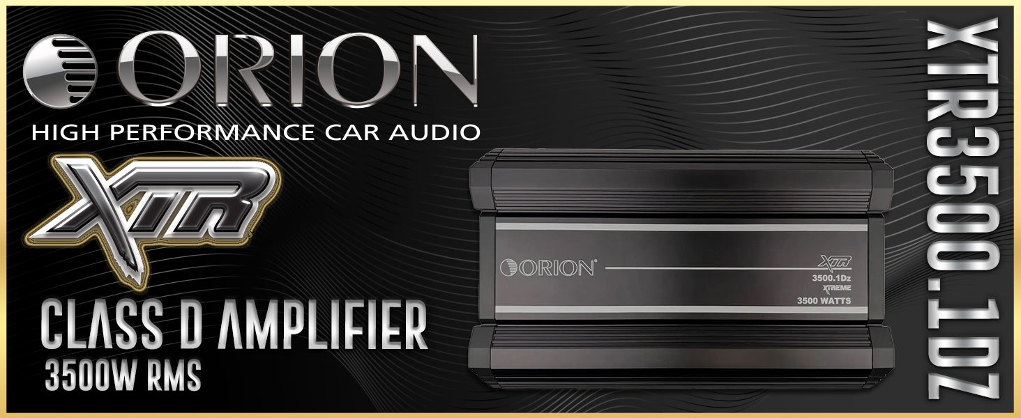 XTR3500.1Dz - 3500 Watt RMS Class D Monoblock Amplifier