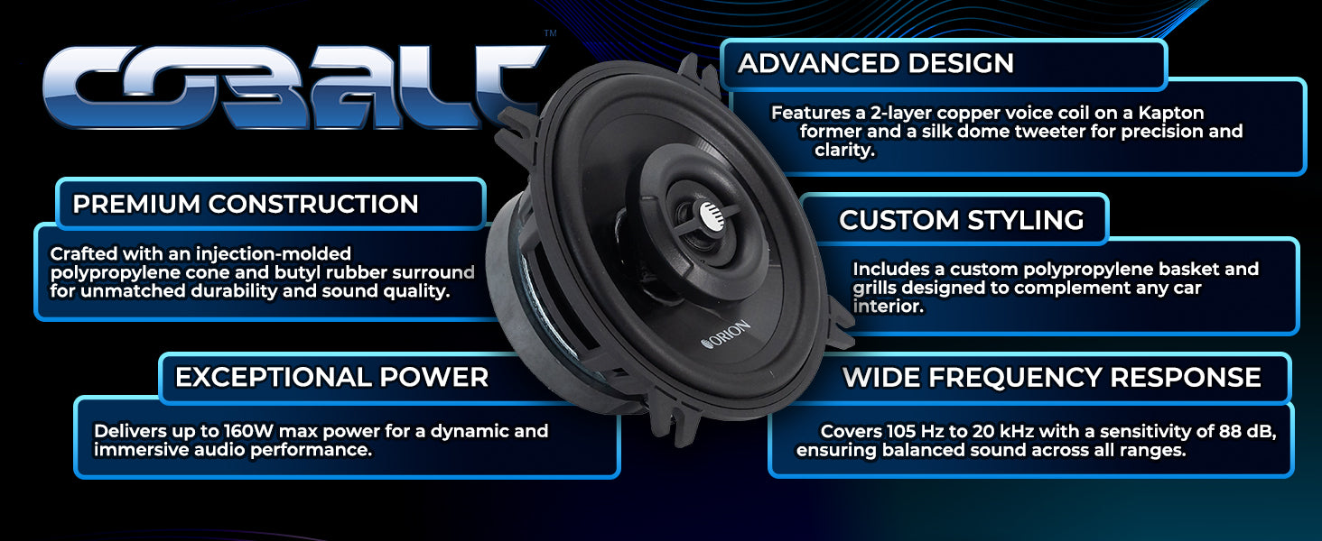 CB42 - Altavoces de 2 vías y 4 pulgadas 