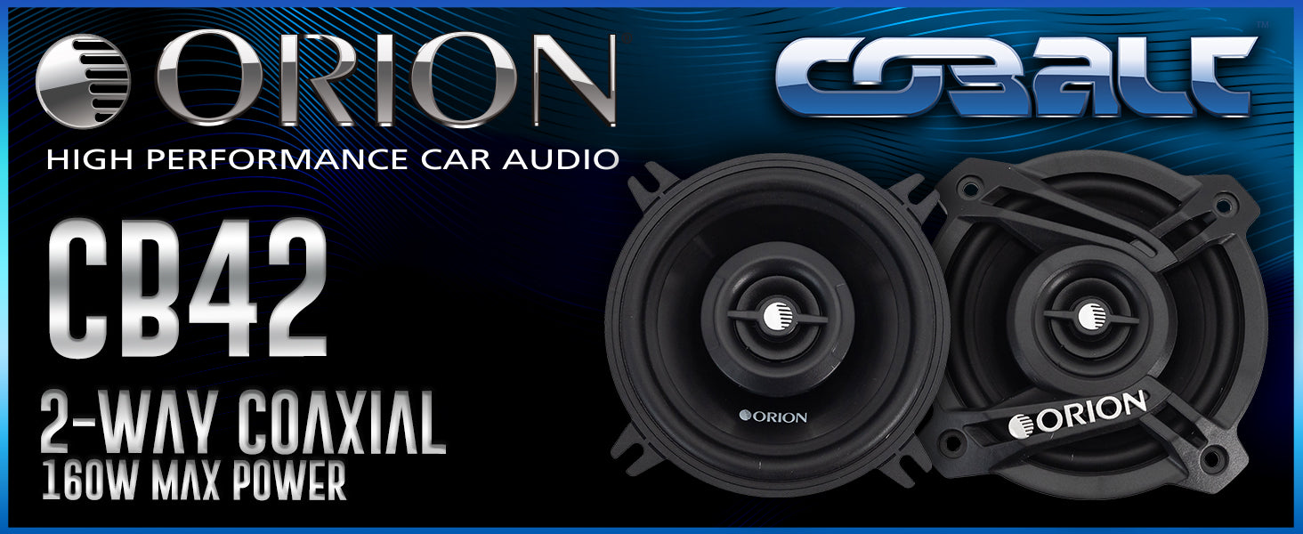 CB42 - Altavoces de 2 vías y 4 pulgadas 