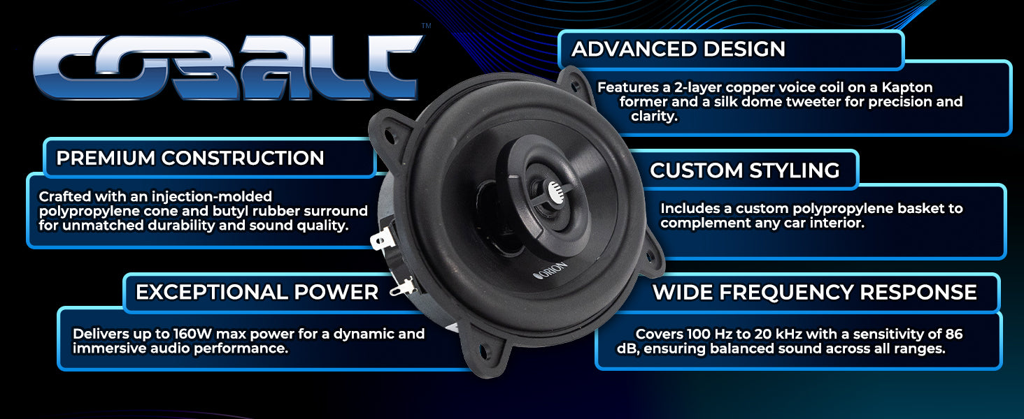 CB462 - Altavoces de 2 vías de 4 x 6 pulgadas 