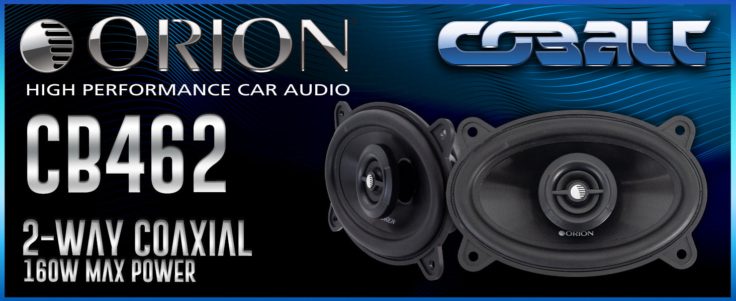 CB462 - Altavoces de 2 vías de 4 x 6 pulgadas 