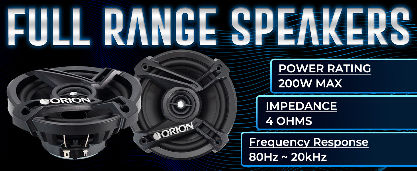 CB52 - 2 Way 5.25 Inch Speakers