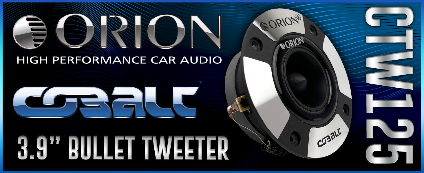 CTW125 - 3.9" Bullet Tweeter